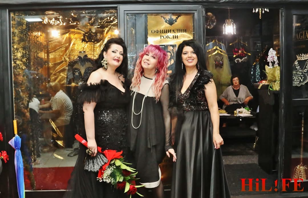 Дизайнерката Пенка Петрова откри своята дизайнерска модна къща PELAGIA Stage Couture в сърцето на София